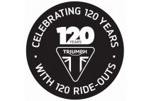 Triumph 120 ride-outs logo. - Triumph