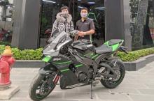 Kawasaki ZX10R Ninja bought with stolen funds in Vietnam