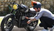David Beckham's motorcycle collection