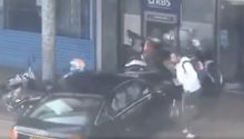 Motorcycle Riding Bank Robbers Heist Goes Horribly Wrong