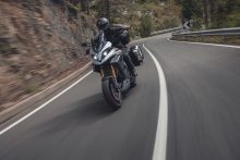 Energica Experia on mountain road. - Energica