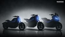 Honda electric concepts.